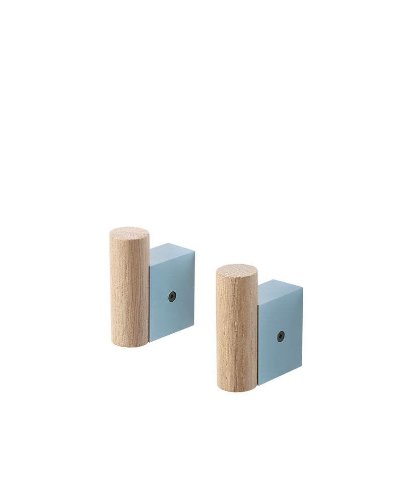 Attach - Blue clothes hook - 2 pcs.