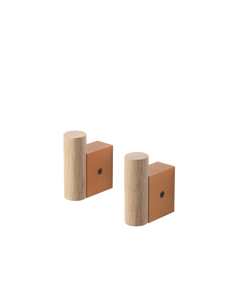 Attach - Orange clothes hook - 2 pcs.