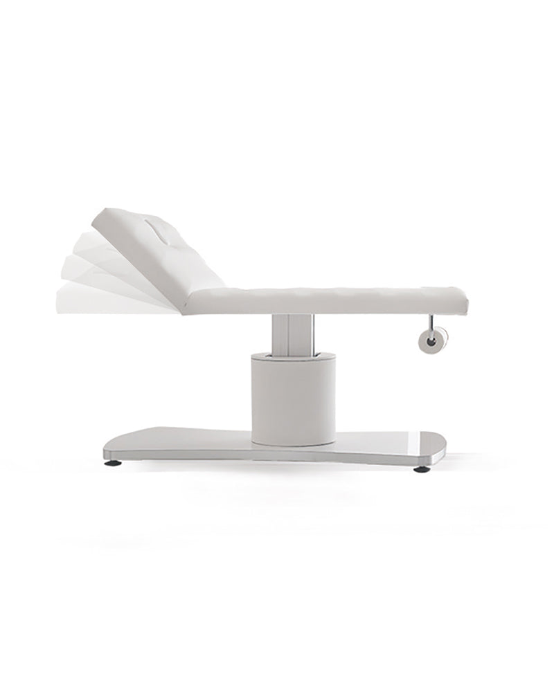 E-Motion - White treatment table - with motor