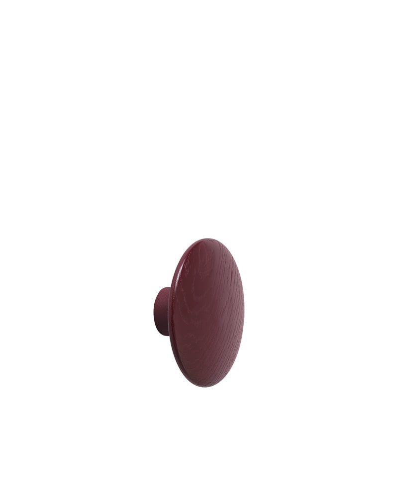 Dots - Peg in dark red oak - ø13