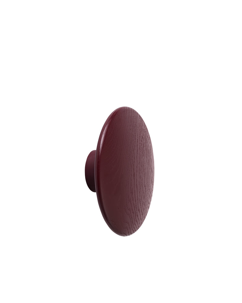 Dots - Peg in dark red oak - ø17