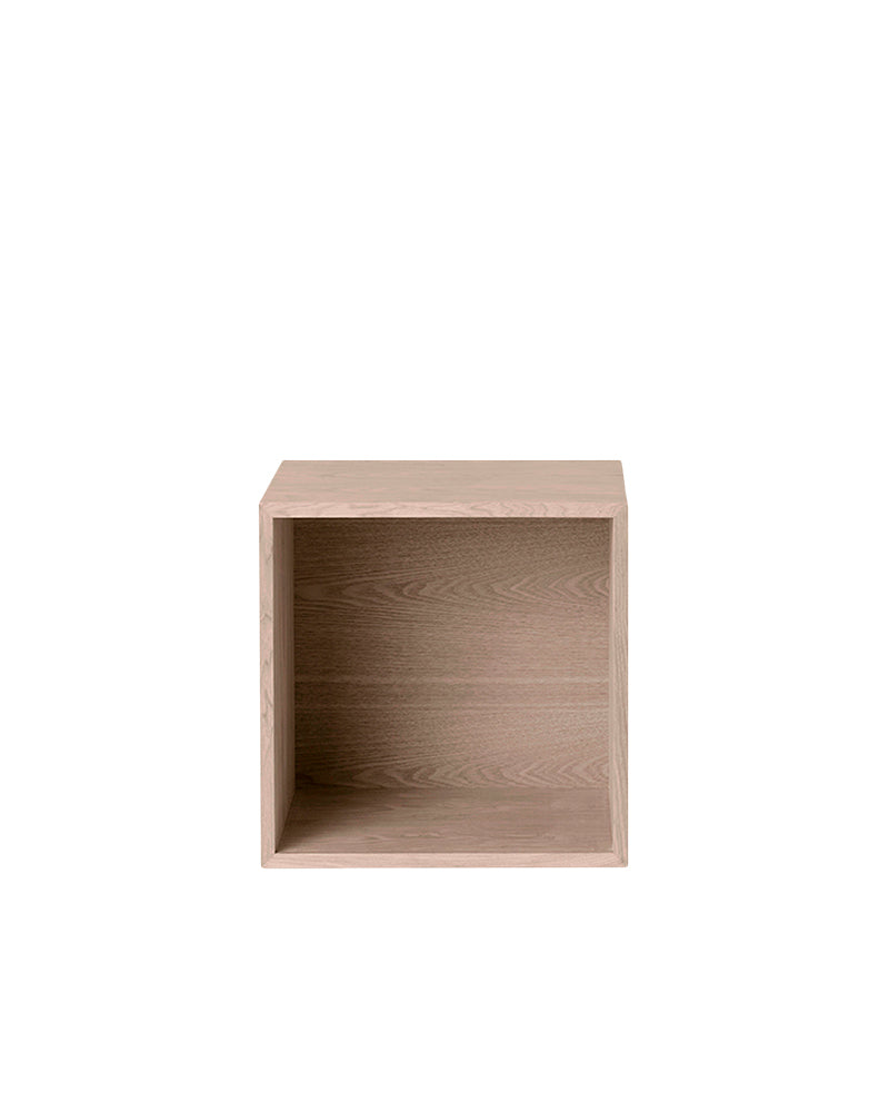 Stacked - Oak shelf without door - Medium