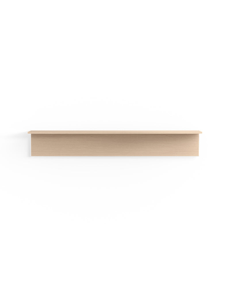 Display Oak - 130cm shelf in oak pattern