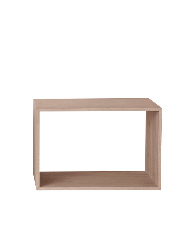 Stacked - Oak shelf without back - Large