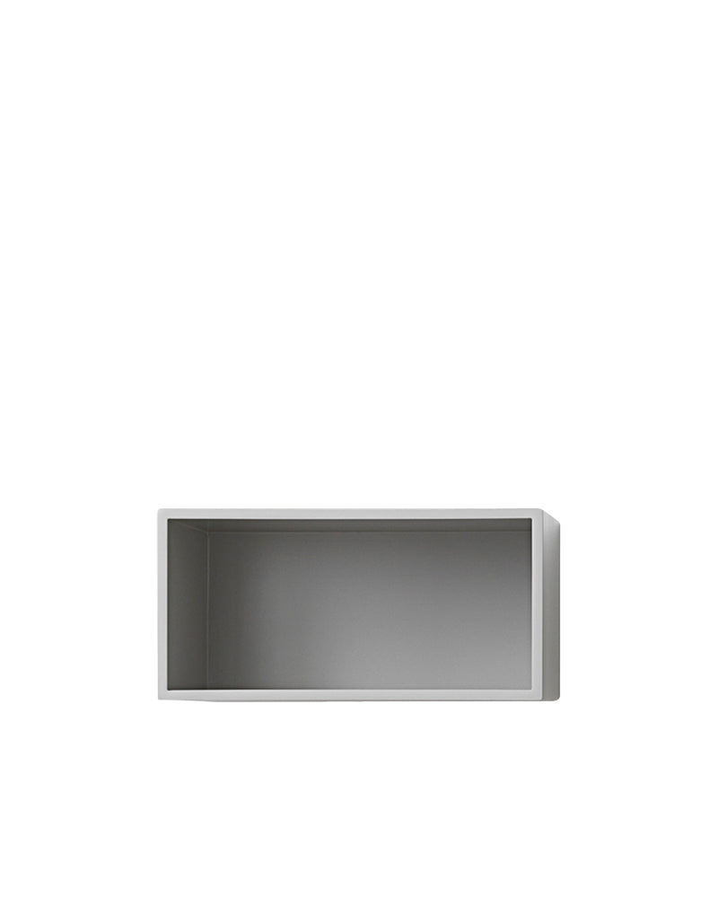 Mini Stacked - Gray wall shelf - Small