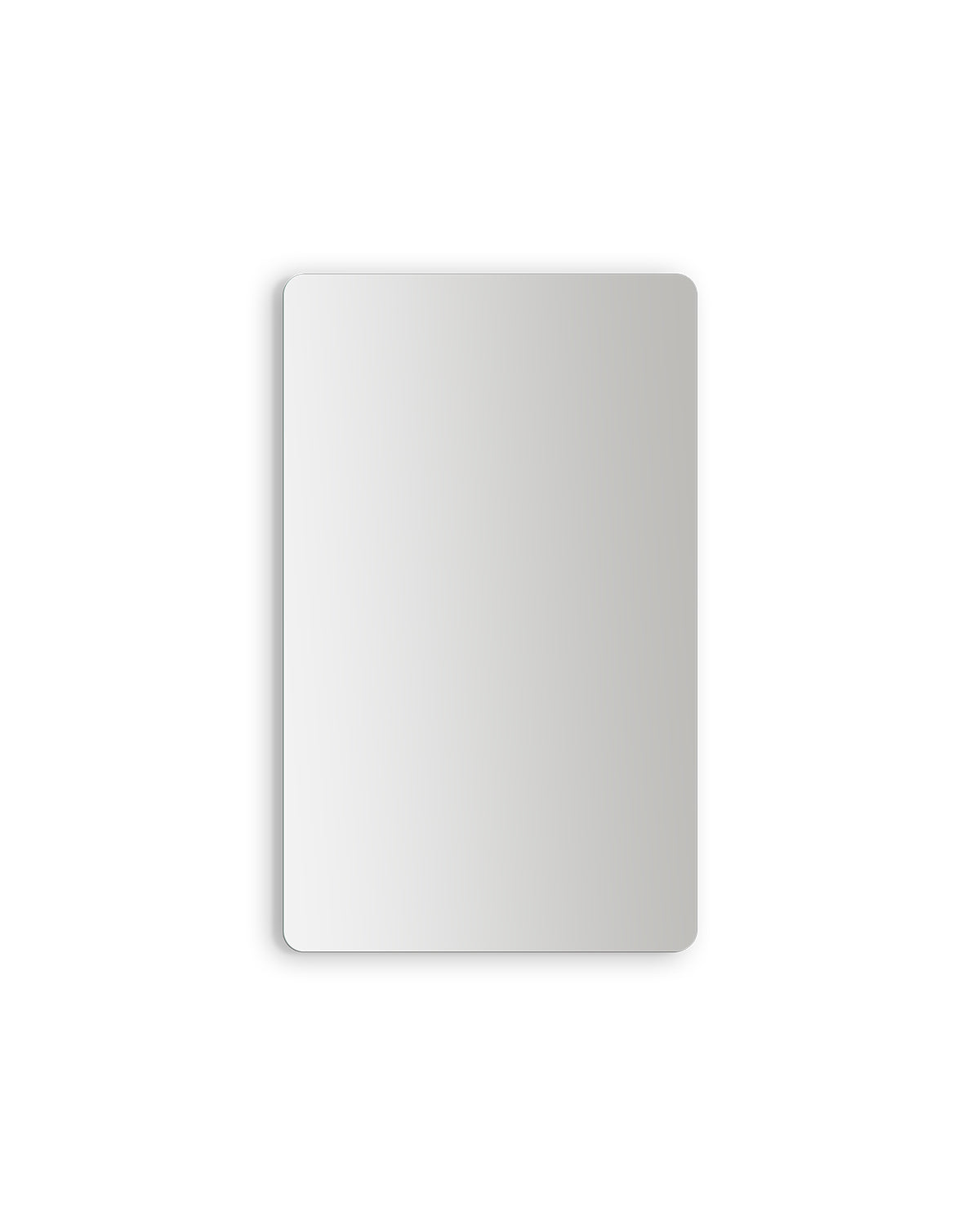 Frameless Rounded - Rounded Hairdresser Mirror - 70x115cm
