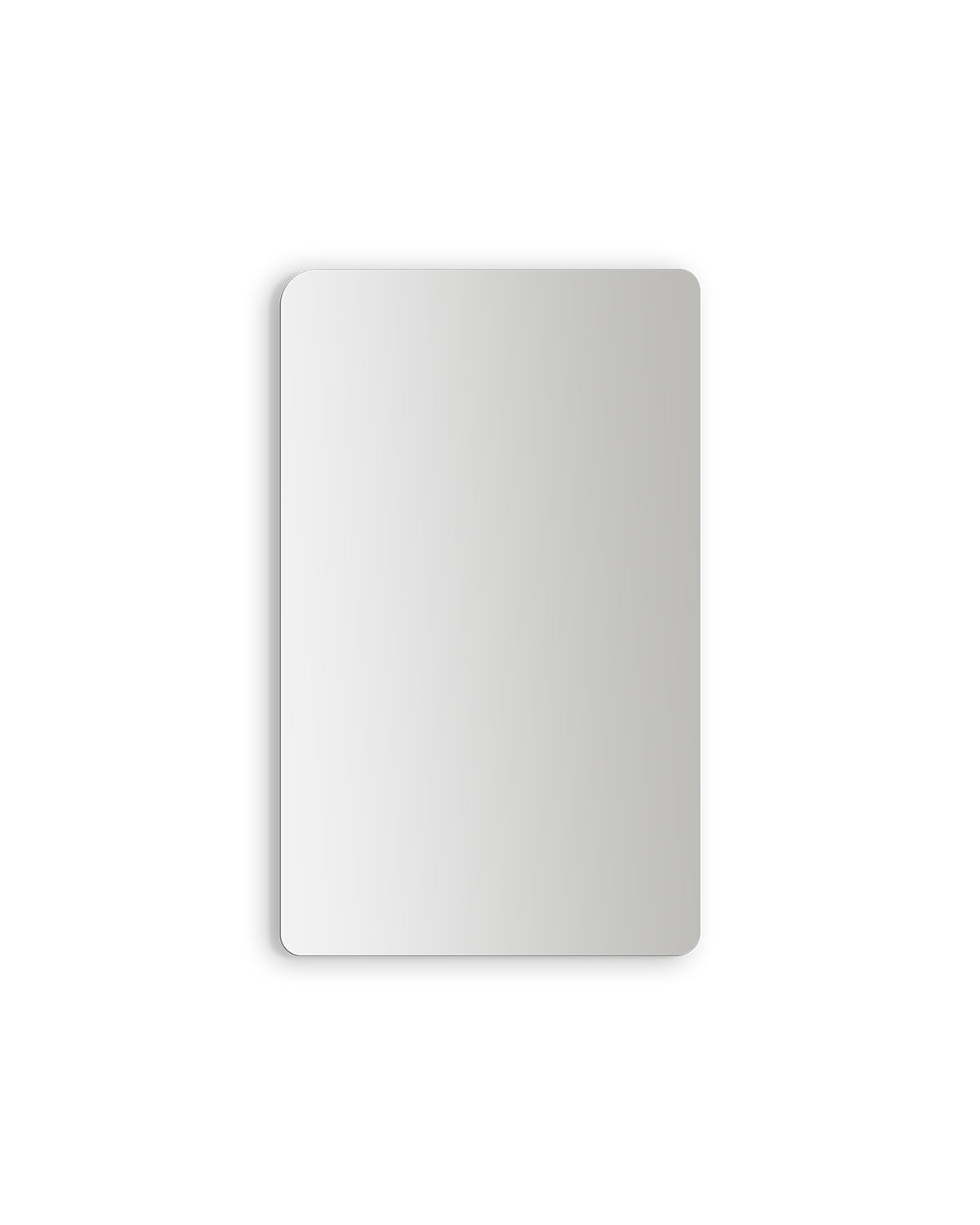 Frameless Rounded - Rounded Hairdresser Mirror - 70x115cm