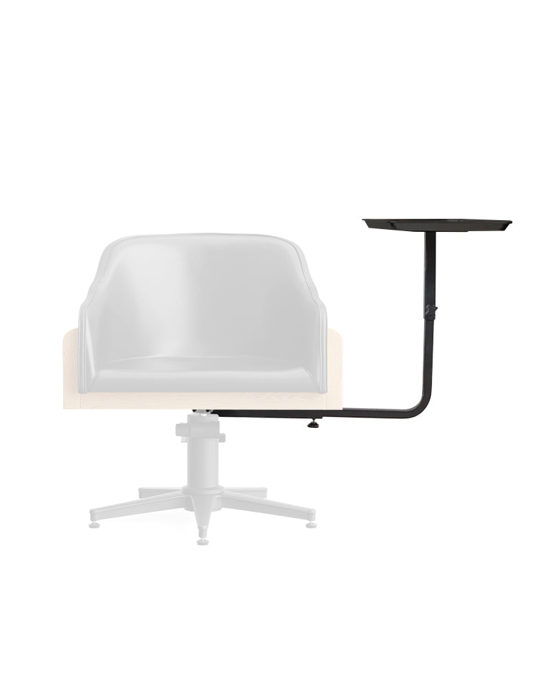 BossCaddi - Black color trolley for styling chair
