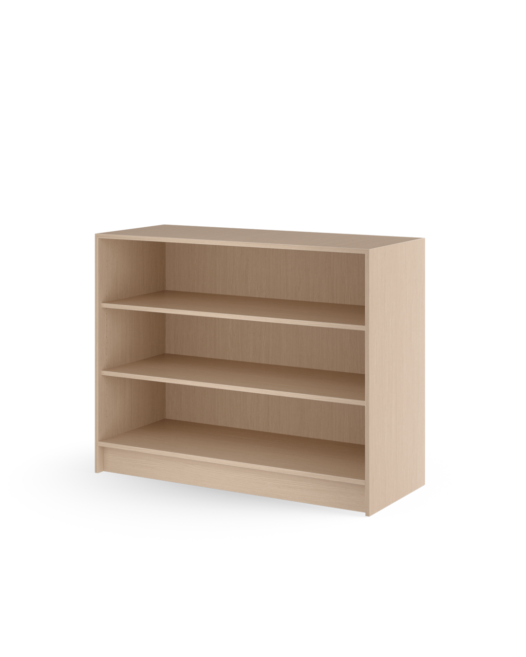 Welcome Oak - Reception desk with oak pattern