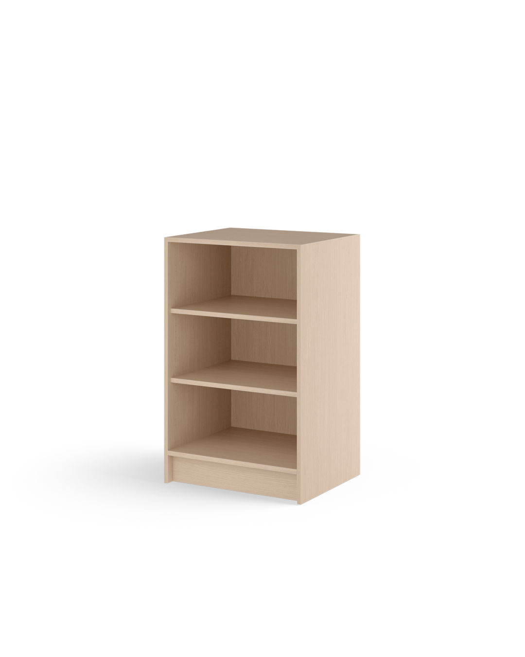 Welcome Oak - Compact reception desk with oak pattern