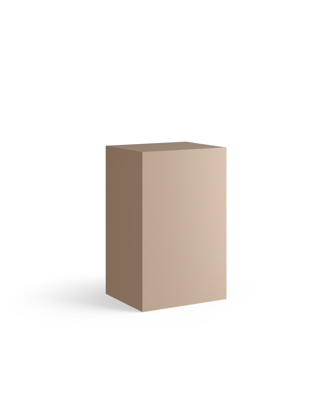 Welcome Cappuccino - Compact beige reception desk
