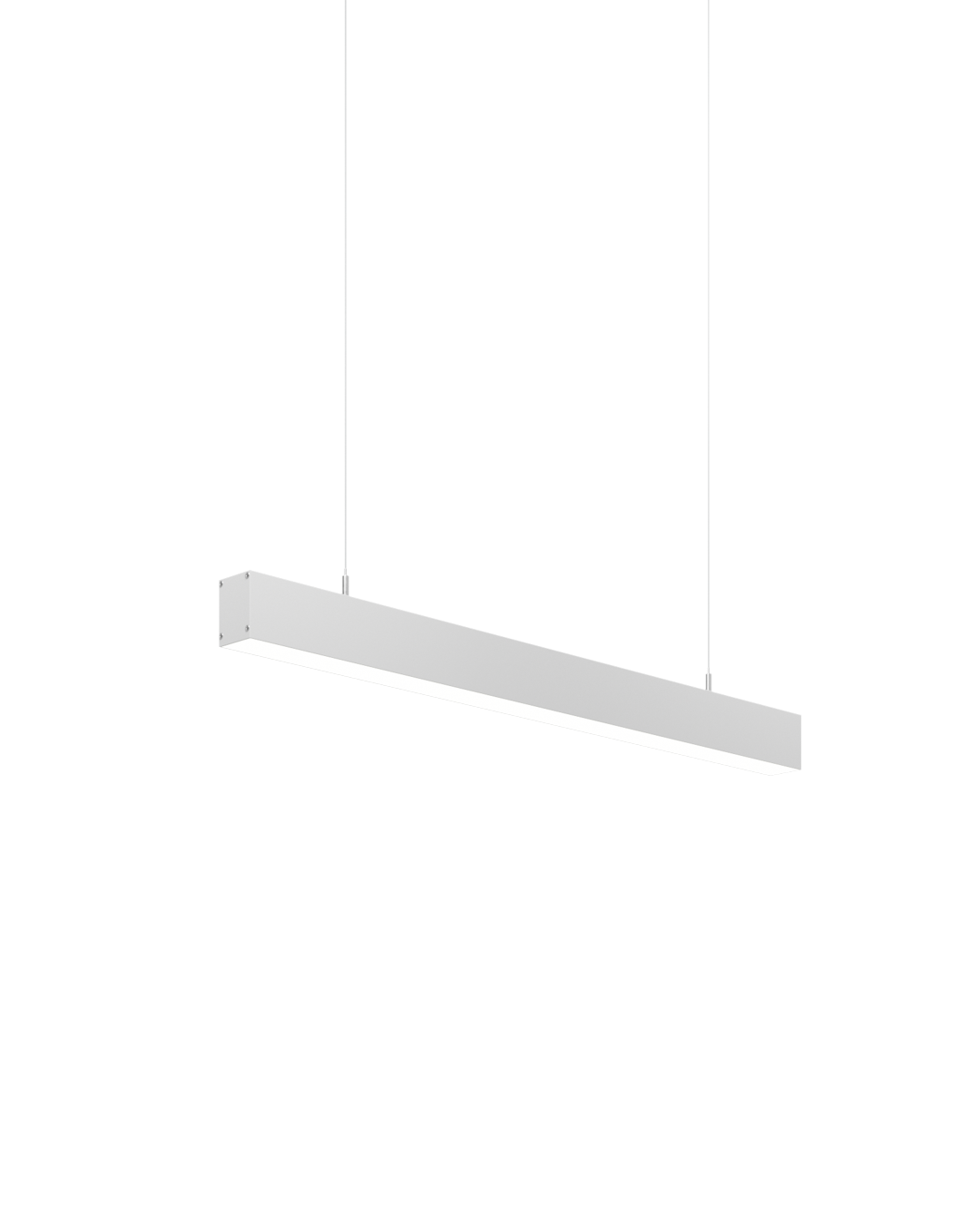 Sunbeam LED - White hairdresser light in steel wire
