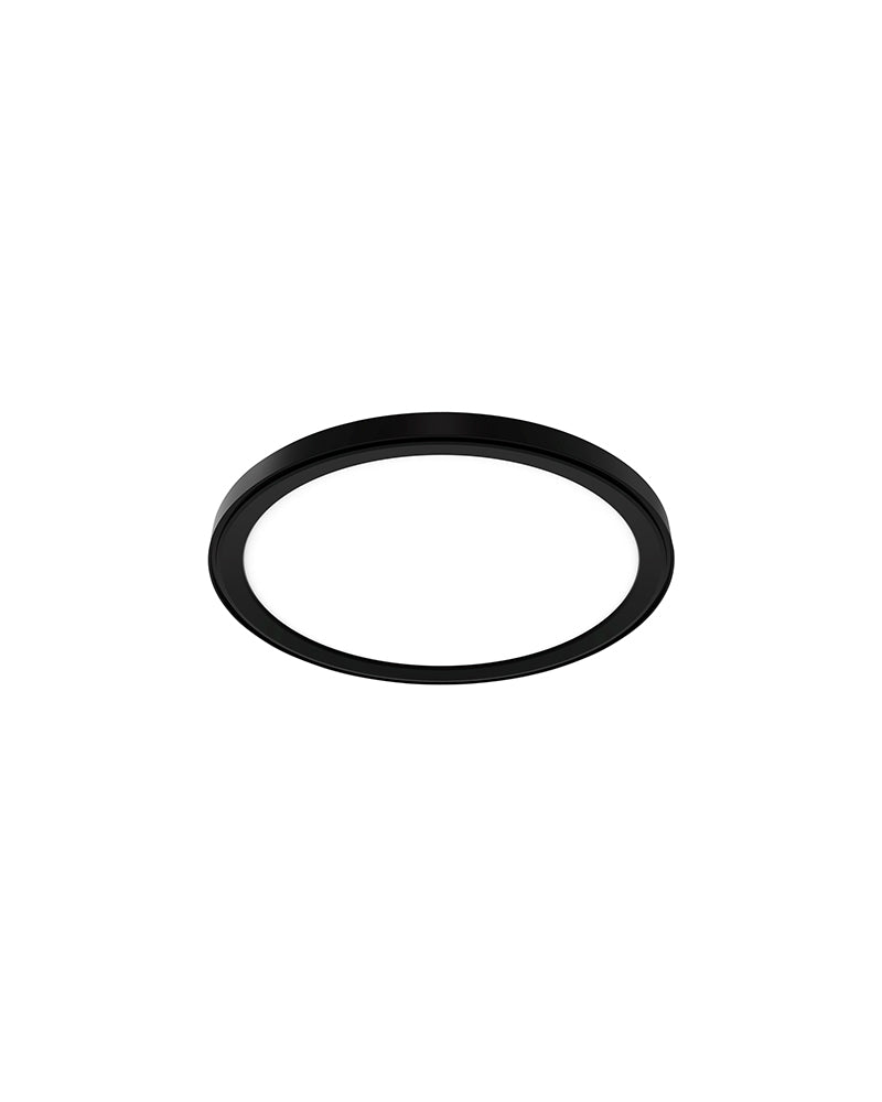 Sun LED - Black round hairdresser light - ø33cm