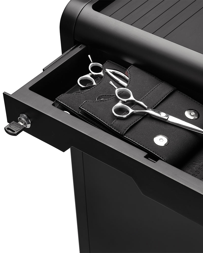 eNOBILE - White trolley with lock