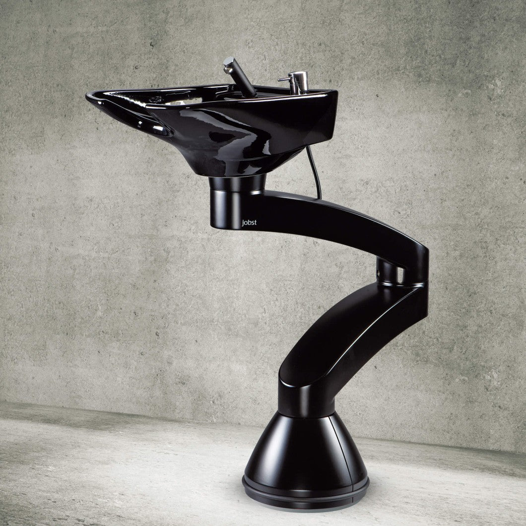 Contura swing PLUS - Black freestanding basin - Black basin